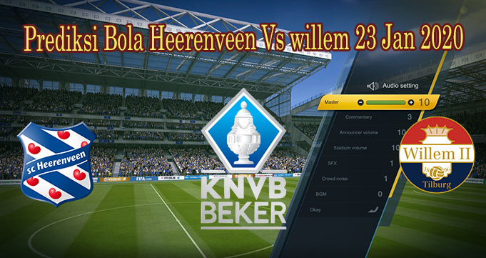 Prediksi Bola Heerenveen Vs willem 23 Jan 2020
